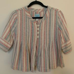 Kimchi Blue | Button Up Cropped Bolero Jacket